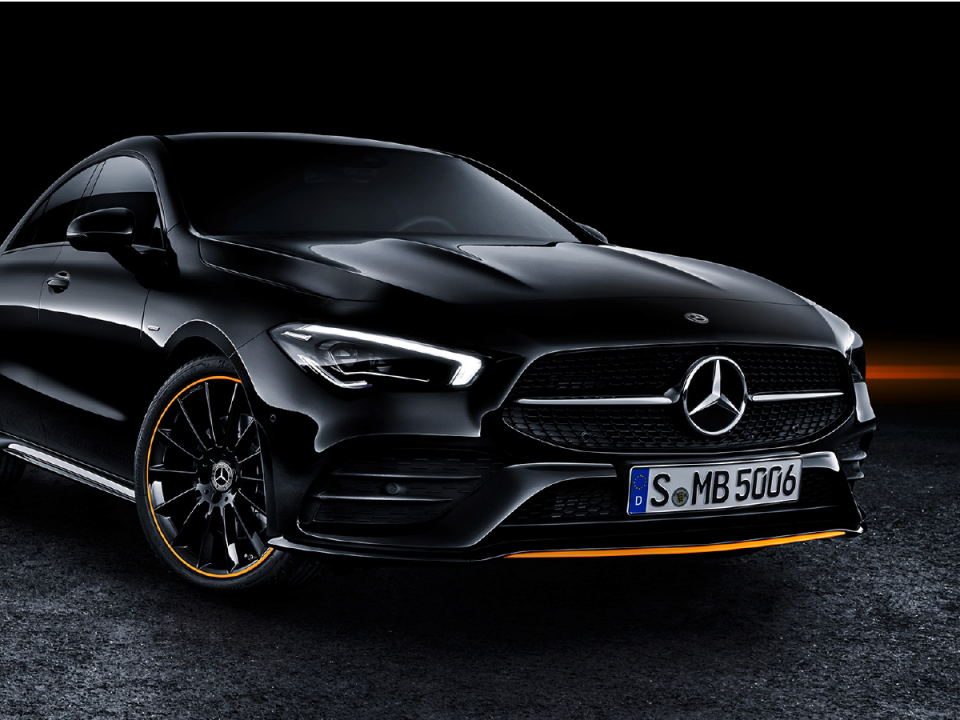 Mercedes sized