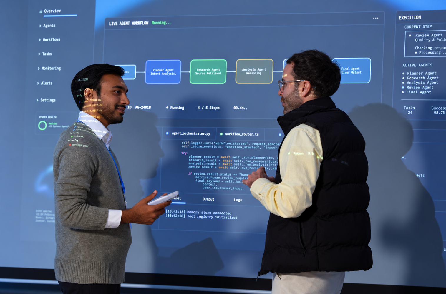 Live Agent Workflow Presentation